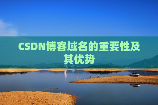 CSDN博客域名的重要性及其优势